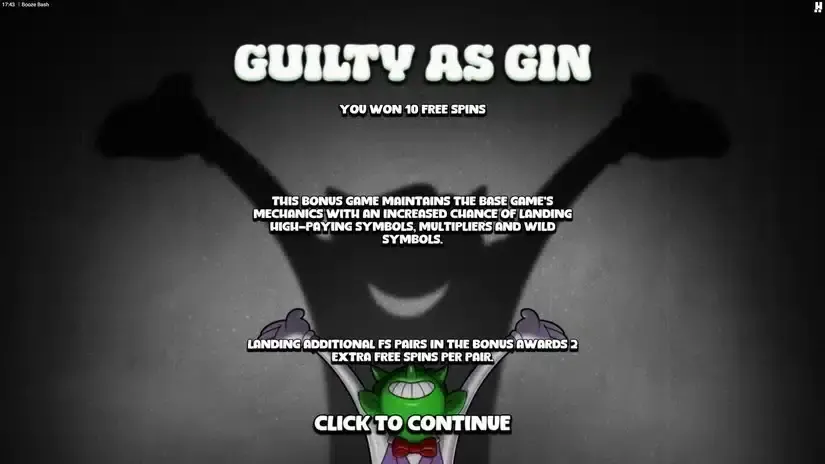 Booze Bash slot screenshot 3