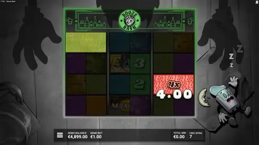 Booze Bash slot screenshot 4