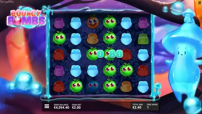 Bouncy Bombs slot screenshot 