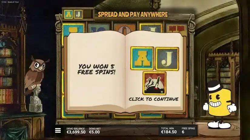 Canny the Can and the Book of Time slot screenshot 9