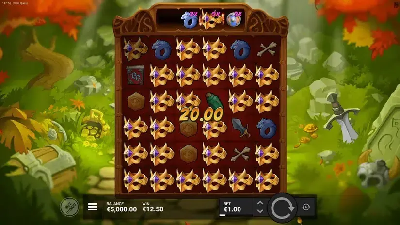 Cash Quest slot screenshot 2