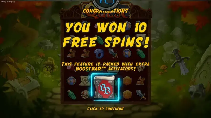 Cash Quest slot screenshot 6