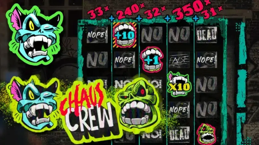 Chaos Crew slot screenshot 