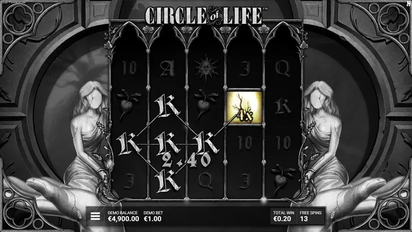 Circle of Life slot screenshot 