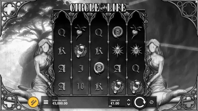 Circle of Life slot screenshot 