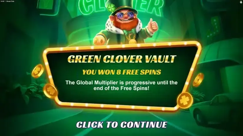 Clover Club slot screenshot 2