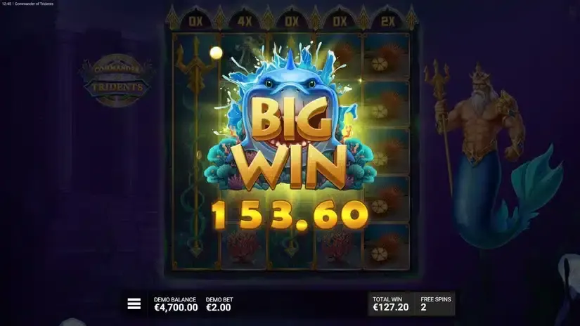 Commander of Tridents slot screenshot 