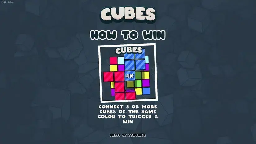 Cubes slot screenshot 4