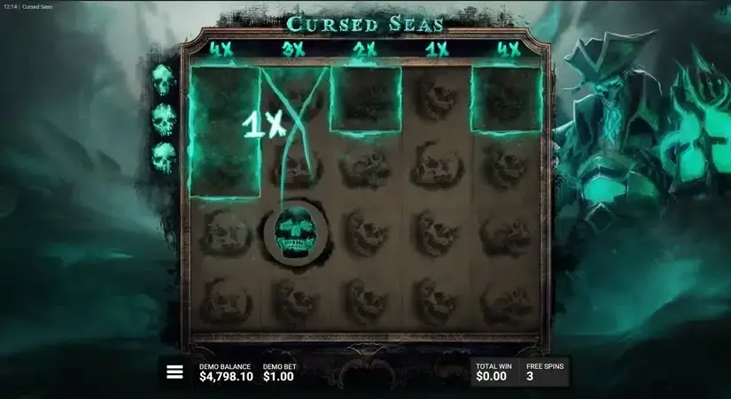 Cursed Seas slot screenshot 5