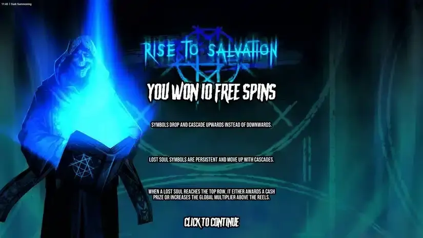 Dark Summoning slot screenshot 4