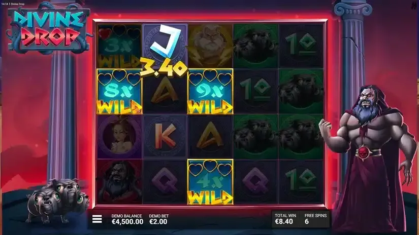 Divine Drop slot screenshot 5