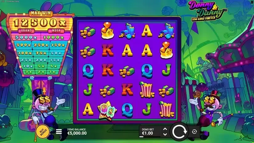 Donny And Danny slot screenshot 