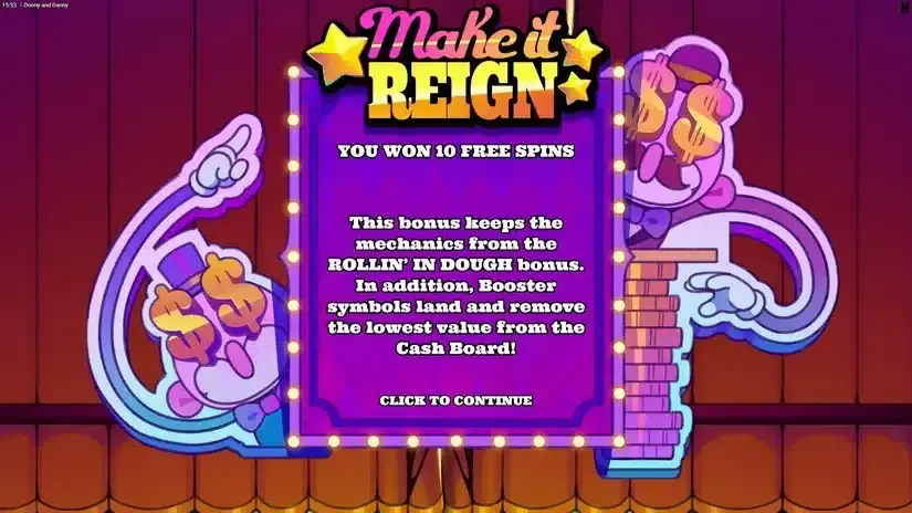 Donny And Danny slot screenshot 3