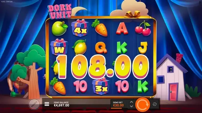 Dork Unit slot screenshot 2