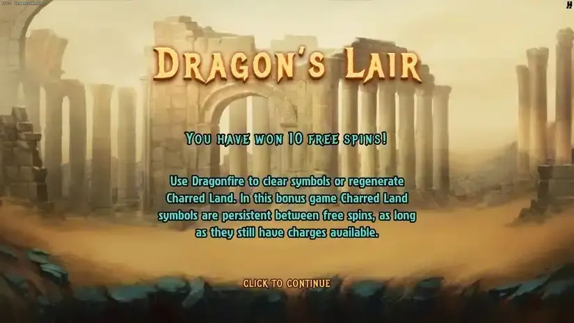 Dragon’s Domain slot screenshot 3