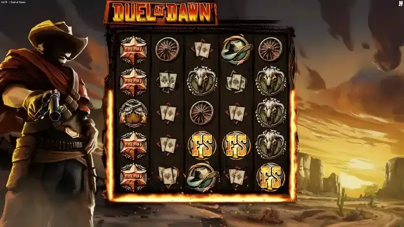 Duel At Dawn slot screenshot 