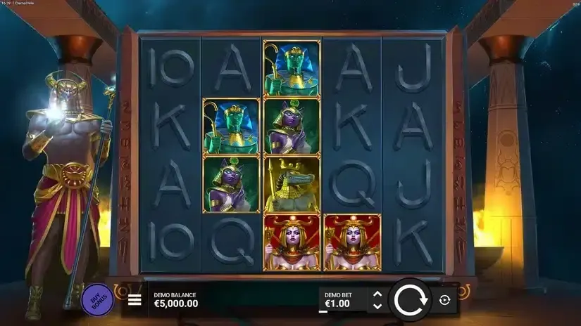 Eternal Nile slot screenshot 