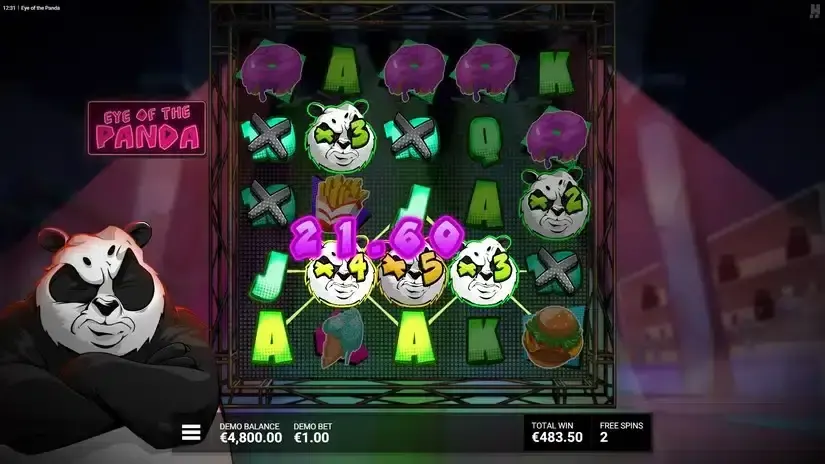 Eye of the Panda slot screenshot 6