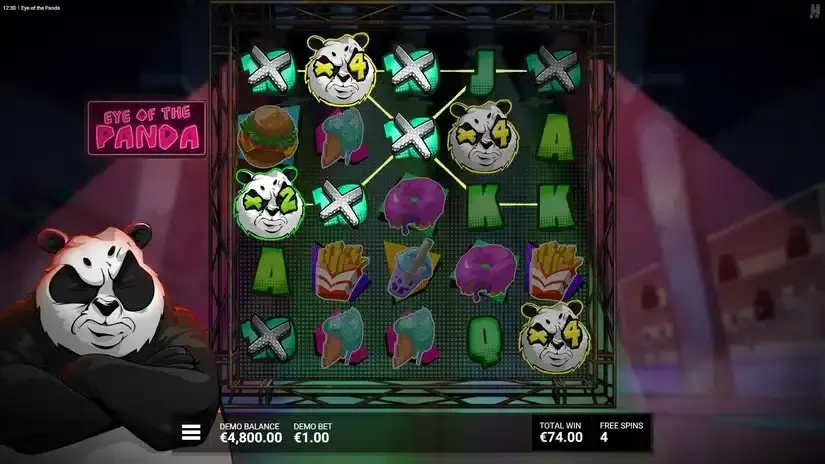 Eye of the Panda slot screenshot 5