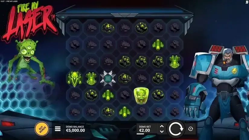 Fire My Laser slot screenshot 