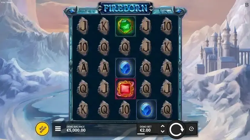 Fireborn slot screenshot 