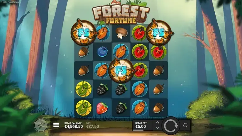 Forest Fortune slot screenshot 4