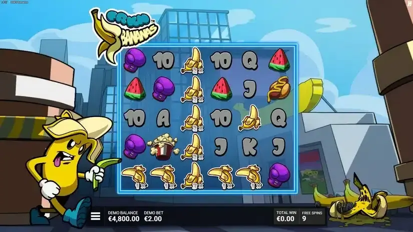 FRKN Bananas slot screenshot 4