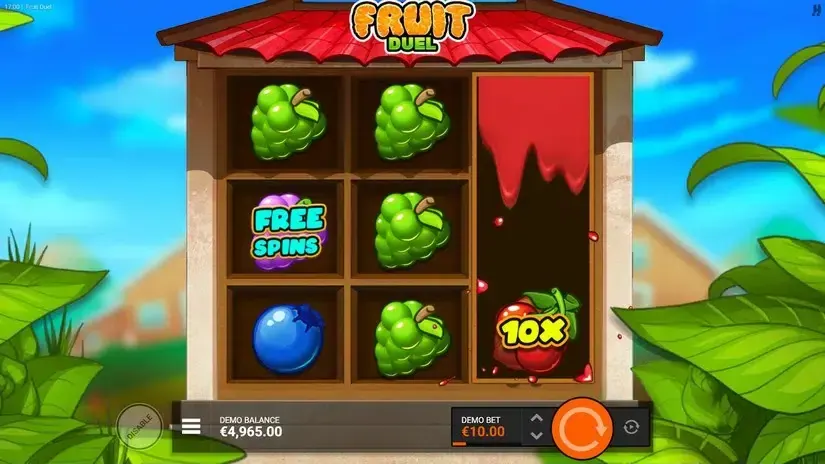 Fruit Duel slot screenshot 3