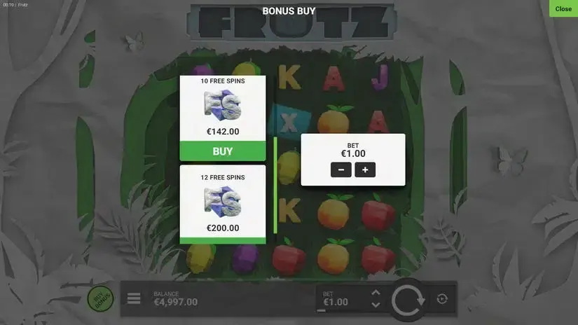 FRUTZ slot screenshot 4