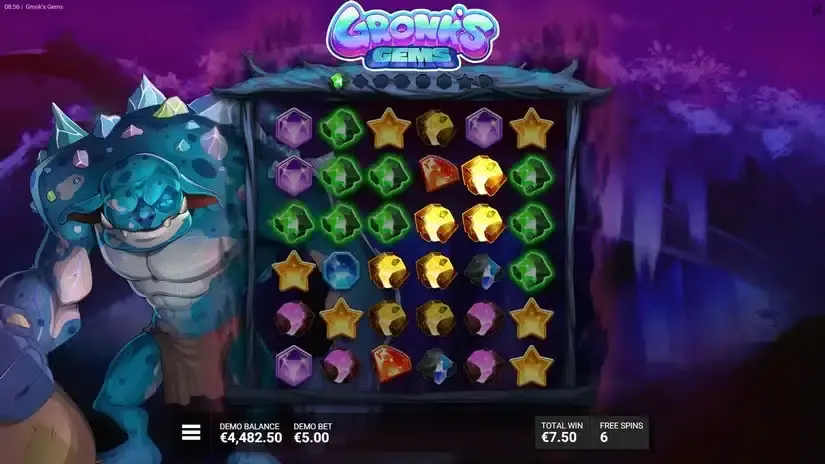 Gronk’s Gems slot screenshot 6