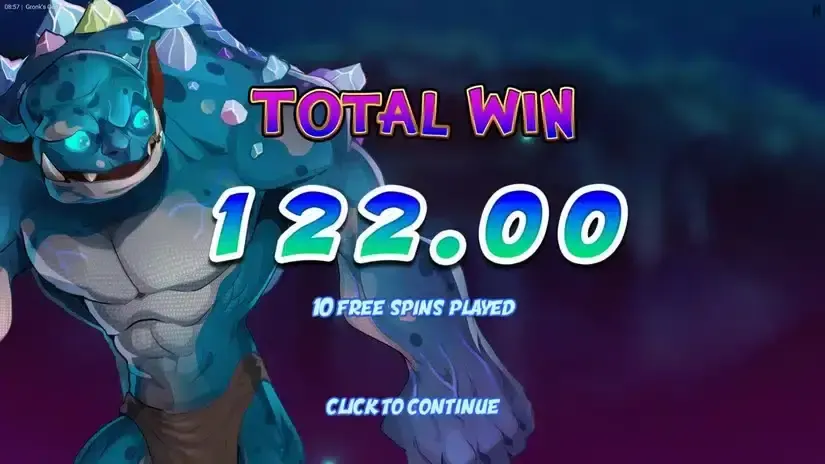 Gronk’s Gems slot screenshot 7