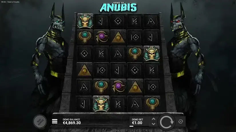 Hand of Anubis slot screenshot 3