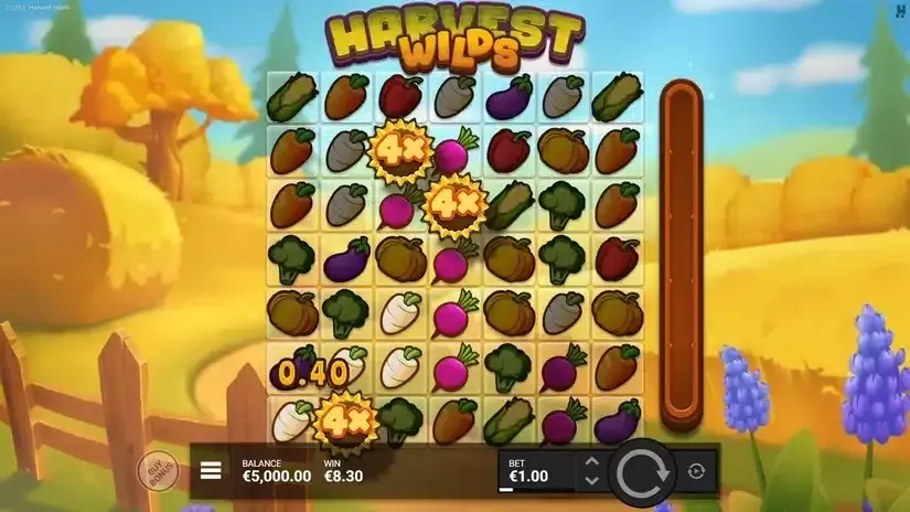 Harvest Wilds slot screenshot 3