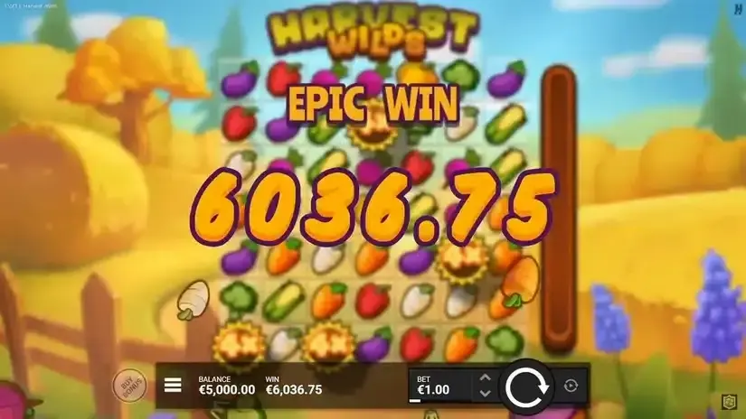 Harvest Wilds slot screenshot 