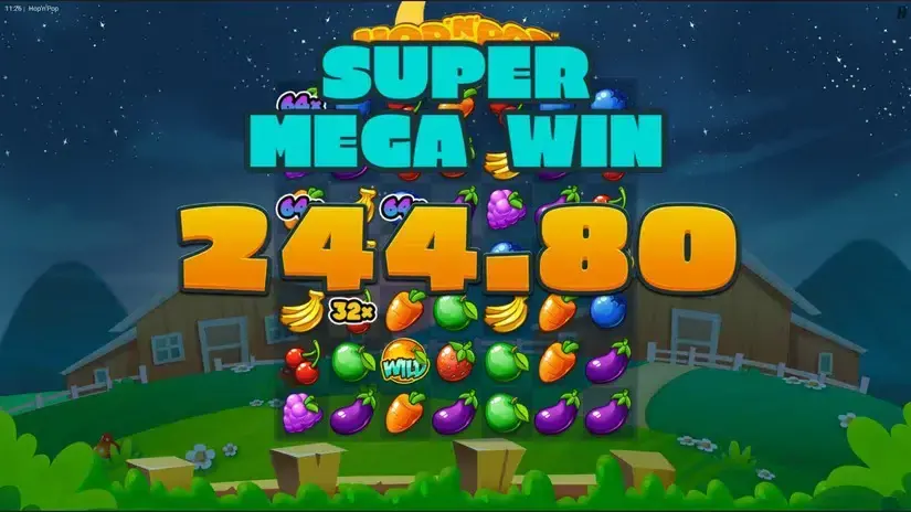 Hop N Pop slot screenshot 