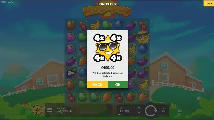 Hop N Pop slot screenshot 2