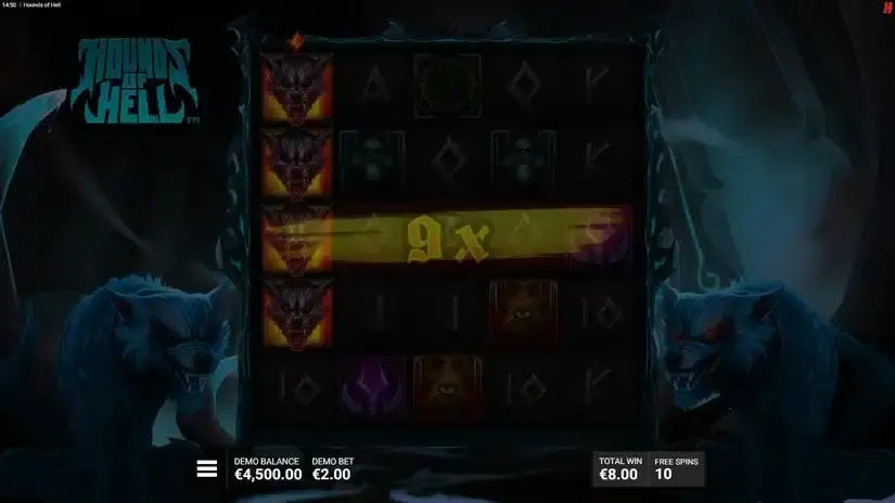 Hounds of Hell slot screenshot 4