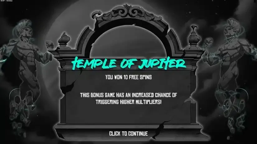 Invictus slot screenshot 3