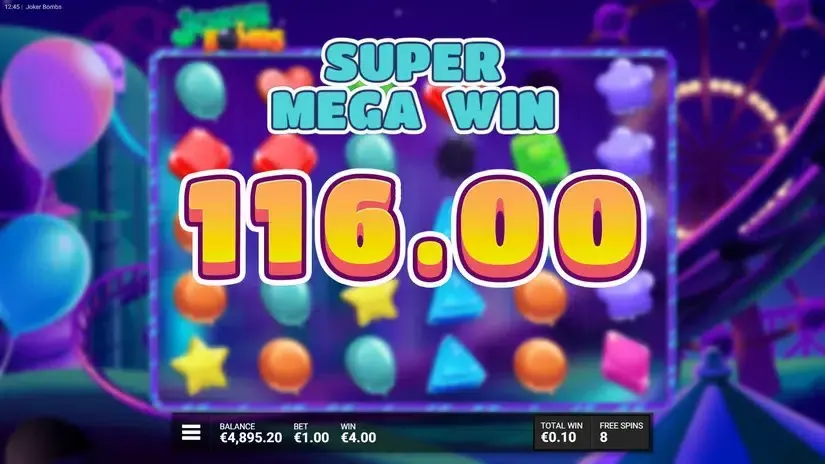 Joker Bombs slot screenshot 