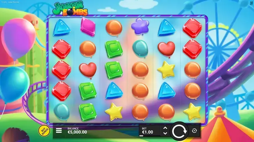 Joker Bombs slot screenshot 