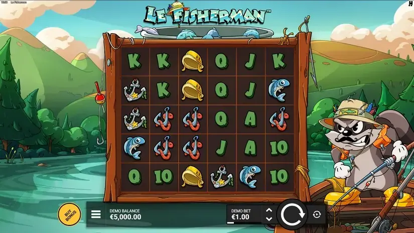 Le Fisherman slot screenshot 