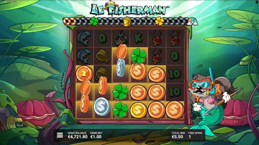 Le Fisherman slot screenshot 