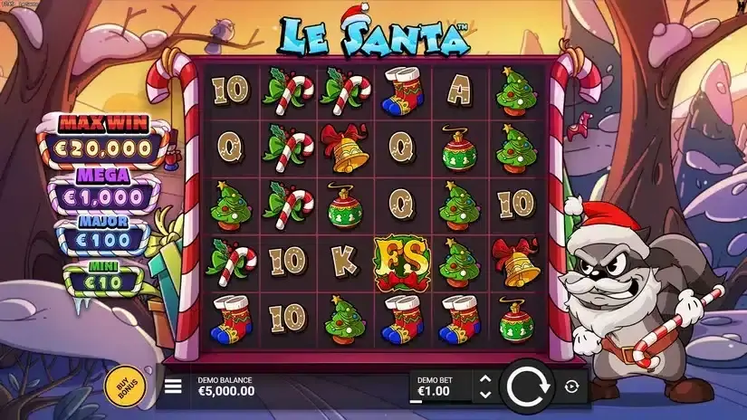 Le Santa slot screenshot