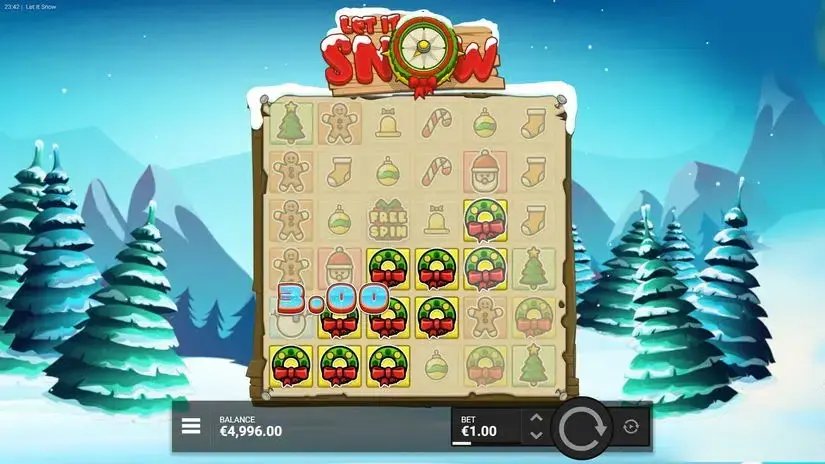 Let It Snow slot screenshot 2