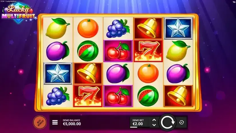 Lucky Multifruit slot screenshot 