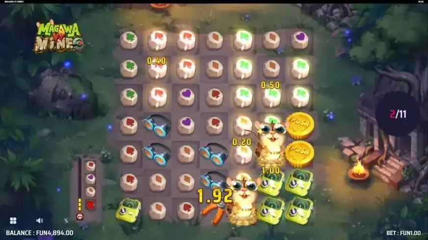 Magawa vs Mines slot screenshot 3
