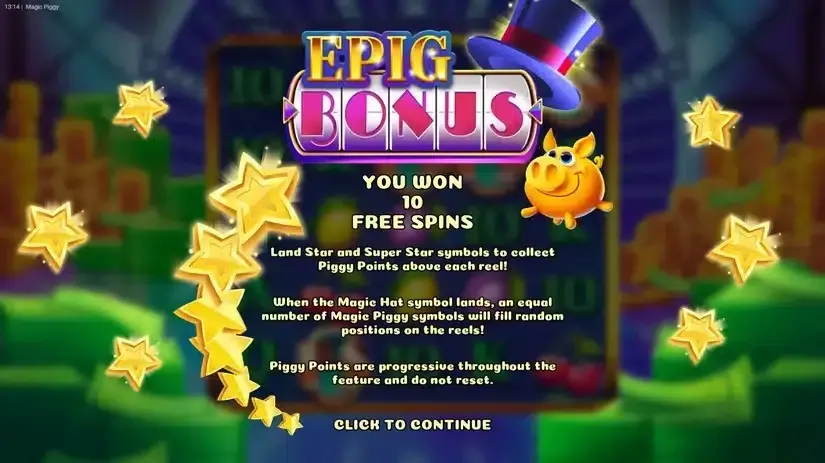 Magic Piggy slot screenshot 4