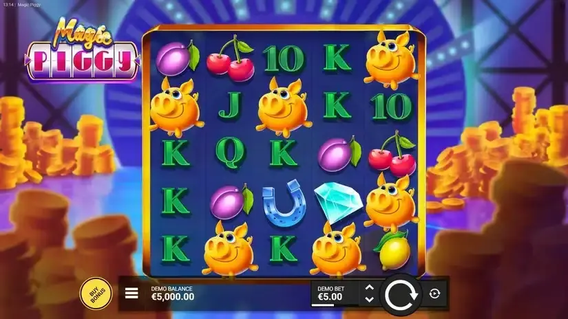 Magic Piggy slot screenshot 