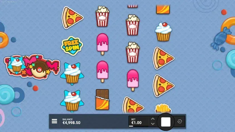 Om Nom slot screenshot 