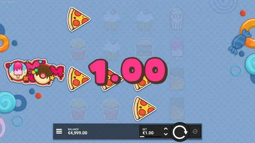 Om Nom slot screenshot 2